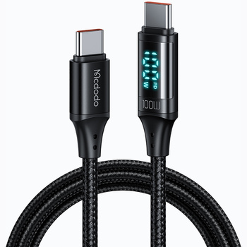 Mcdodo phone cable with display Digital PRO PD USB-C 100W 1.2m