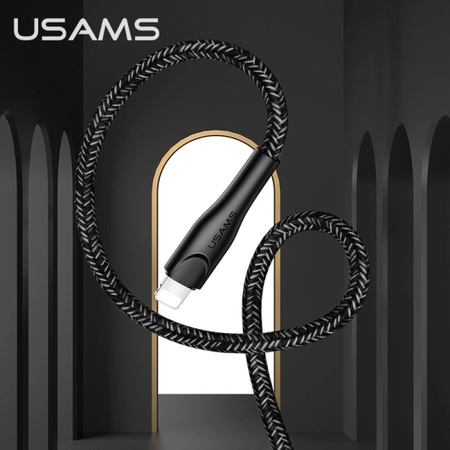 USAMS KABEL PLECIONY 3M DO DO LIGHTNING IPHONE 2A APPLE IPAD SZYBKIE