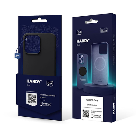 Apple iPhone 14 Pro Max - 3mk Hardy Silicone MagCase Graphite