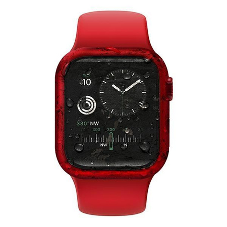 UNIQ etui Nautic Apple Watch Series 4/5/6/SE 40mm czerwony/red