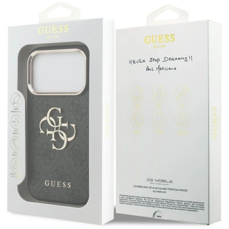 GUESS CASE 4G BIG CLASSIC LOGO DO IPHONE 17 PRO MAX OCHRONA NA