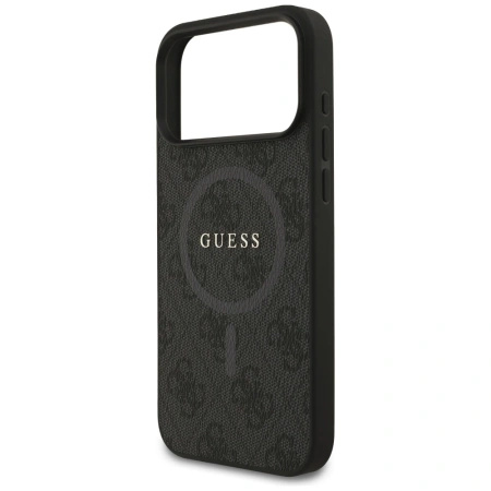 GUESS ETUI CASE POKROWIEC DO MAGSAFE IPHONE 17 PRO MAX 4G RING CLASSIC