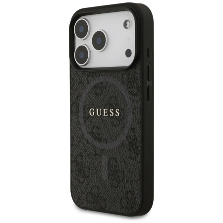 GUESS ETUI 4G RING CLASSIC LOGO DO IPHONE 17 PRO Z MAGNETYCZNYM