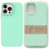 Eco Case etui iPhone 14 Pro silikonowy degradowalny pokrowiec miętowozielone
