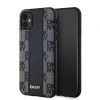 DKNY ETUI HARDCASE DO IPHONE 11 Xr6.1 DO MAGSAFE SKÓRZANE WZÓR CHECKERED