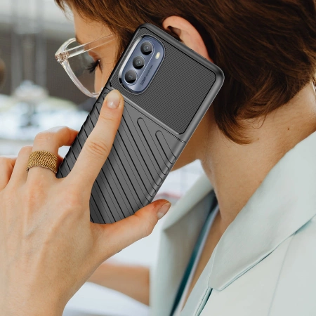 HURTEL THUNDER CASE ETUI DO MOTOROLA MOTO G62 5G SILIKONOWY PANCERNY