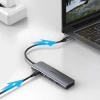 UGREEN ADAPTER 6W1 USB-C HDMI 2X USB-A 3.0 DO MACBOOKA IPHONE CZYTNIK SD TF