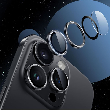 TECH-PROTECT OSŁONA CAMRING FIT DO IPHONE 16E PROTEKCJA OBIEKTYWU Z RINGIEM