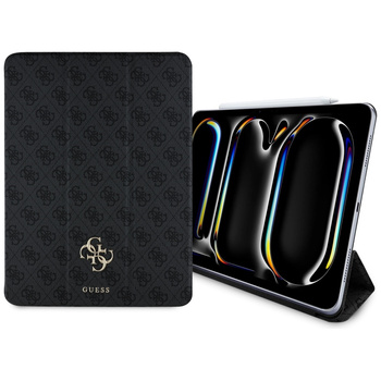 Guess GUFC13PM24PS4SGK iPad Pro 13 2024 czarny/black Magnetic 4G Big Logo