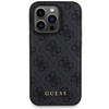 Zestaw Guess GUBPM5P14X4GEMGK iPhone14 Pro Max 6.7 hardcase + Powerbank 5000mAh MagSafe czarny/black 4G Metal Logo