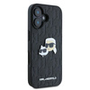 KARL LAGERFELD HARDCASE DO IPHONE 16 6.1 MONOGRAM KARL&CHAOUETTE PIN DESIGN