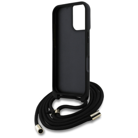 GUESS ETUI DO TELEFONU IPHONE 16 PLUS 4G BIG LOGO CORD STAP CROSSBODY MODNE