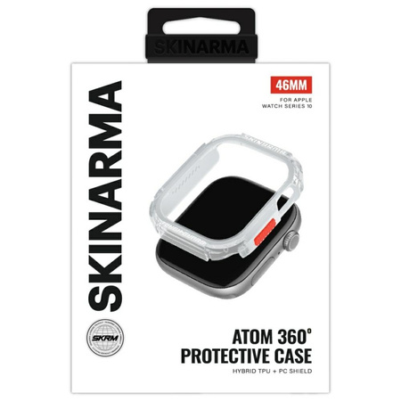 SKINARMA ETUI ATOM DO APPLE WATCH 46MM POKROWIEC OCHRONNY Z ZABEZPIECZENIEM