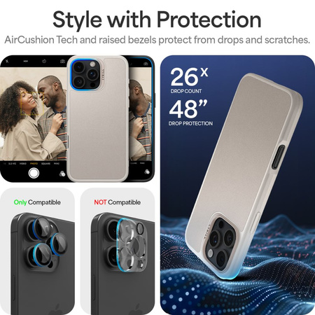SPIGEN ETUI MAGNETYCZNE DO IPHONE 16 PRO CYRILL KAJUK OCHRONA WIELKIEJ MOCY