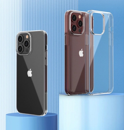 Etui iPhone 15 Pro Max z serii Ultra Clear w kolorze przezroczystym