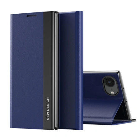 HURTEL ETUI CASE SLEEP PRO DO IPHONE 16E Z PODSTAWKĄ I KLAPKĄ MAGNETYCZNĄ