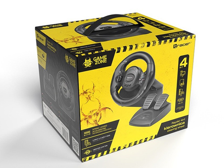 TRACER KIEROWNICA DO GIER PEDAŁY DO PS4 PS3 XBOX ONE KOMPUTER 4W1 DO GIER