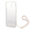 Guess GUOHCP14MH4STP iPhone 14 Plus 6,7" różowy/pink hardcase 4G Print Strap