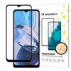 WOZINSKY SZKŁO HARTOWANE FULL GLUE DO MOTOROLA MOTO E22i E22 NA CAŁY EKRAN
