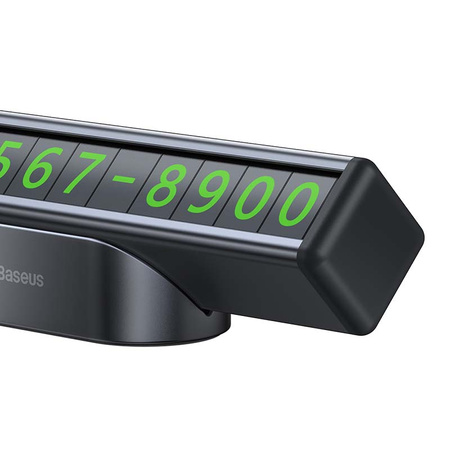 BASEUS TABLICZKA PARKINGOWA Z NUMEREM DO PARKINGU DO SAMOCHODU MAGNETYCZNA