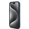 DKNY ETUI HARDCASE DO IPHONE 15 14 13 Z LOGO METALOWYM LEATHER MONO STRIPE