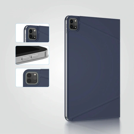 Etui AMAZINGTHING Matte Pro Mag Folio z podstawką na iPad Air M3 11" - niebieskie
