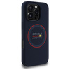 Red Bull RBHMP16X24SIILVR iPhone 16 Pro  Max 6.9 hardcase granatowy/navy Silicone Red Ring MagSafe