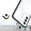 HURTEL CLEAR 3IN1 ETUI DO SAMSUNG GALAXY S23 Z RAMKĄ SILIKONOWYM POKROWCEM