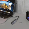 WOZINSKY HUB USB-A 4 PORTY 3.0 DO LAPTOPA KOMPUTERA Z INDYWIDUALNYMI