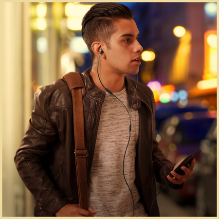 Słuchawki douszne Motorola Earbuds 3C-S  USB-C czarny