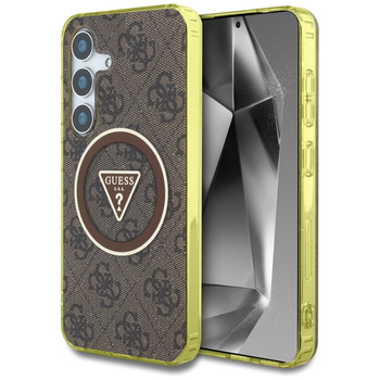 GUESS ETUI TPU POKROWIEC DO SAMSUNG GALAXY S25 4G GLITTER BUTTON DO MAGSAFE