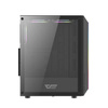 DARKFLASH OBUDOWA KOMPUTEROWA DO PC ATX Z 3 WENTYLATORAMI RGB LED CZARNA