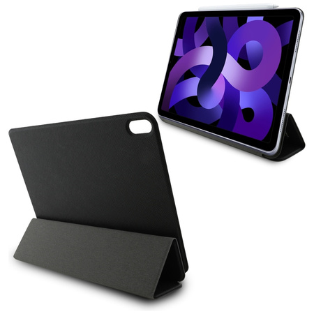 Karl Lagerfeld KLFC11RM24SAKCK iPad Air  11 2024/2025 Book Cover czarny/black Saffiano Magnetic Karl &Choupette