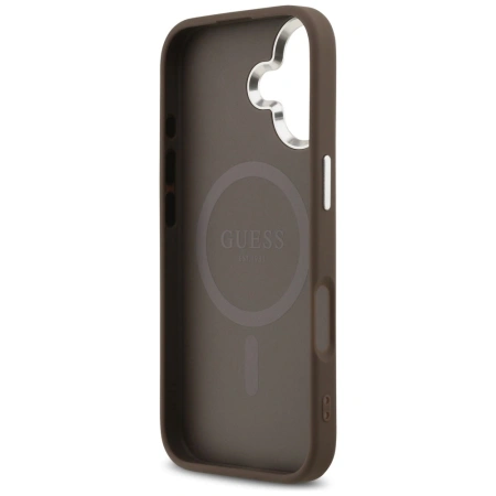 GUESS ETUI 4G CLASSIC LOGO DO IPHONE 17 MAGSAFE OCHRONA PRZED