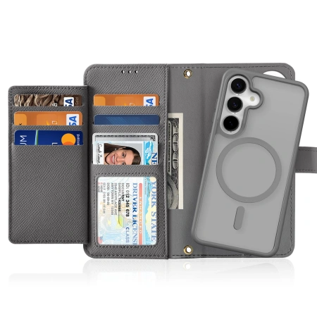 DUX DUCIS ETUI DO SAMSUNG GALAXY S25+ Z ODŁĄCZANYM PORTFELEMEM MAGNETYCZNYM