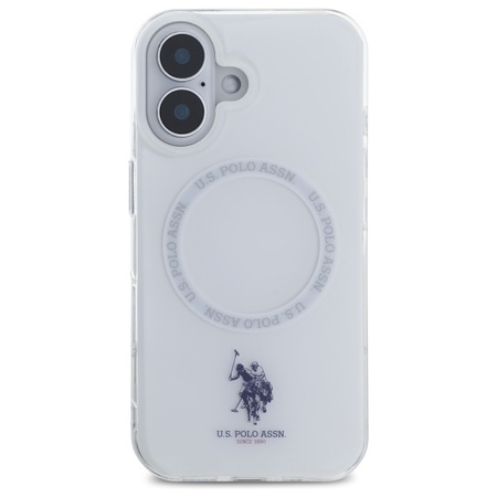 U.S. POLO ASSN. ETUI CASE DO IPHONE 16.1 DO MAGSAFE Z RINGIEM WYSOKA JAKOŚĆ
