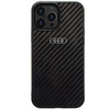 Etui Audi Carbon Fiber na iPhone 14 Pro Max 6.7" - czarne AU-TPUPCIP14PM-R8/D2-BK