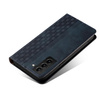 Magnet Strap Case etui Samsung Galaxy A23 5G pokrowiec z klapką portfel mini smycz podstawka niebieskie