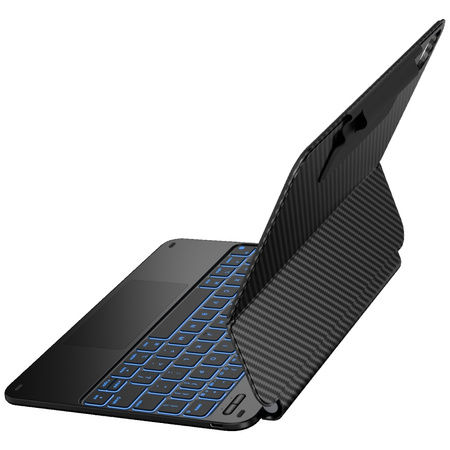 Etui Typecase Edge z klawiaturą do iPad  Air 11" 2024/2025 włókno węglowe