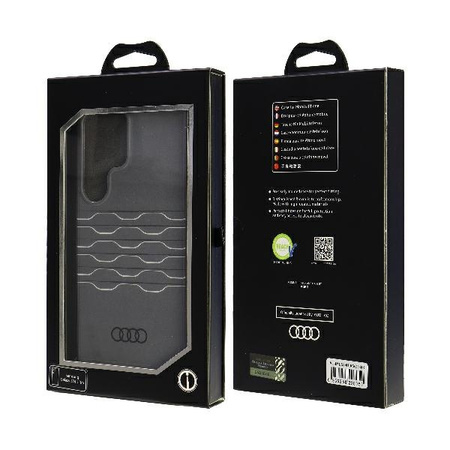 AUDI HARDCASE ETUI DO SAMSUNG S24 ULTRA S928 Z WZOREM GEOMETRYCZNYM OCHRONA