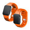 38/40/41/42 mm Orange (small) - 3mk Silicone Watch Strap for Apple