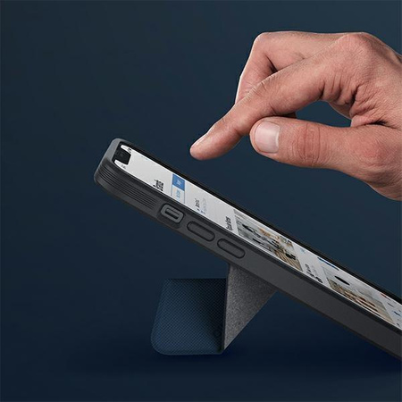 Etui Uniq Transforma na iPhone 14 Pro Magclick Charging - niebieskie