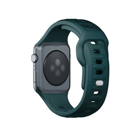 42/44/45/46/49 mm Evergreen (big) - 3mk Silicone Watch Strap for Apple
