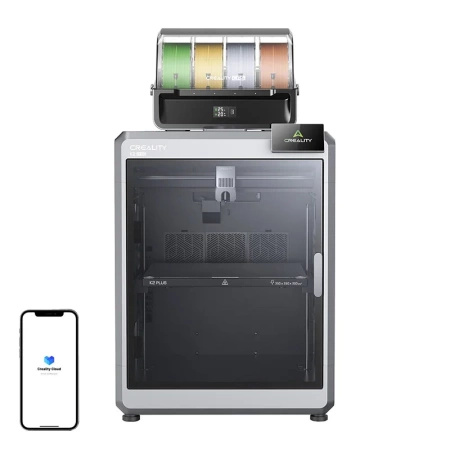 CREALITY DRUKARKA 3D K2 PLUS COMBO DO DRUKOWANIA 3D Z DUŻYM OBSZAREM ROBOTY