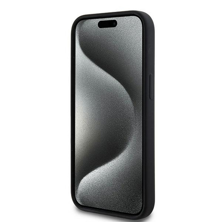 DKNY ETUI HARDCASE LIQUID SILICONE DO IPHONE 14 15 13 DO MAGSAFE PLAIN LOGO