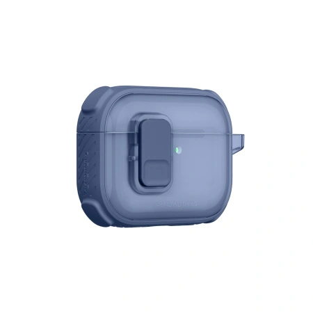 Etui AMAZINGTHING Titan Pro Mag Case Clear do AirPods Pro 3 - niebieskie