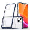 Clear 3in1 etui iPhone 14 Plus silikonowy pokrowiec z ramką niebieskie