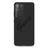 Guess GUHCS21LLSVSBK S21 Ultra G998 czarny/black hardcase Script Vintage