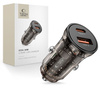 TECH-PROTECT CC01 ŁADOWARKA SAMOCHODOWA DO SMARTFONÓW 2-PORTOWA PD30W QC3.0