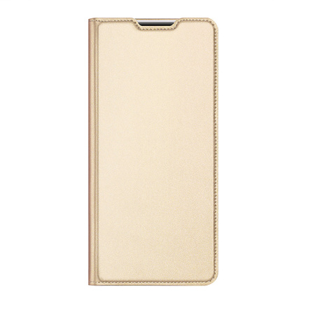 Dux Ducis Skin Pro kabura etui pokrowiec z klapką Xiaomi Redmi 10 złoty
